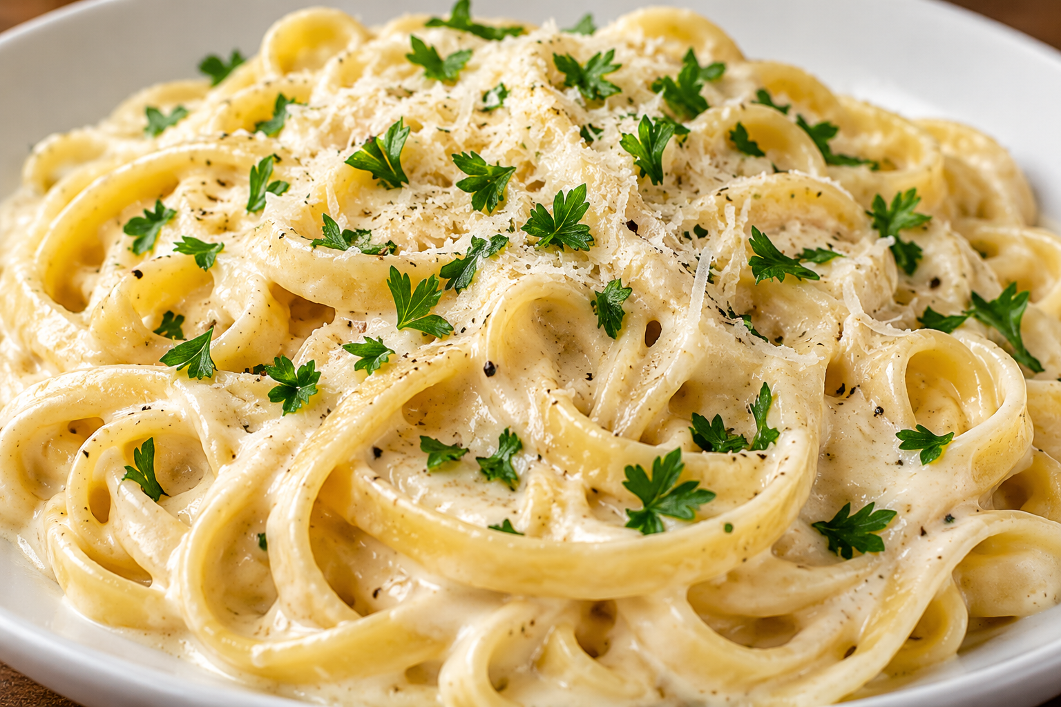 Fettuccine Alfredo